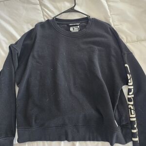 Carhartt Women's Black Crewneck Sweater